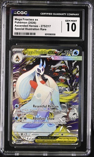 Mega Froslass ex graded CGC 10 for sale on eBay