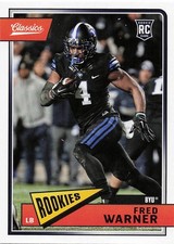 2018 Panini Classics - Rookies Fred Warner #286 Red Back /299 (RC)