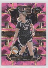 2024 Panini Select WNBA Concourse Pink Ice Prizm Kate Martin #22 Rookie RC 6jx