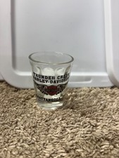Harley-Davidson Thunder Creek Shot Glass Chattanooga TN Collectible Barware