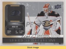 2023-24 Upper Deck Series 1 Rookie Retrospective Lukas Dostal #RR-3 READ 8tn