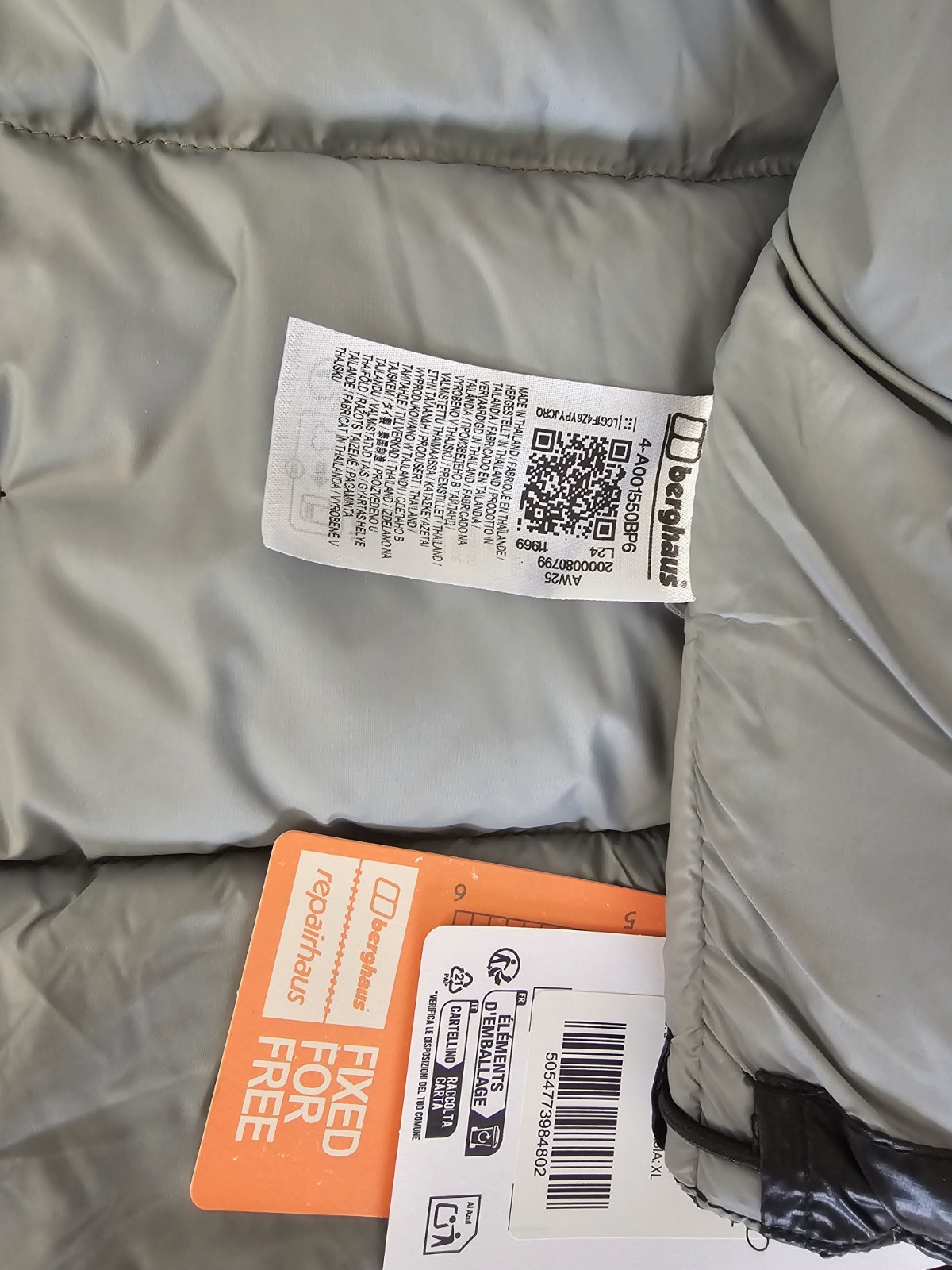 Men's URB Arkos Reflect Down Insulated Jacket Size Large image 7