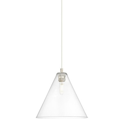 Innovations Lighting 434-1P-15-16 Crown Point Pendant Cone Crown - Nickel