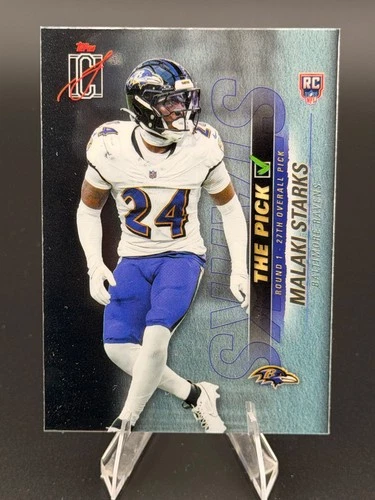 2025 Topps Signature Malaki Starks Base (RAW)