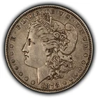 1878 8TF $1 Morgan Silver Dollar - XF - SKU-D7564
