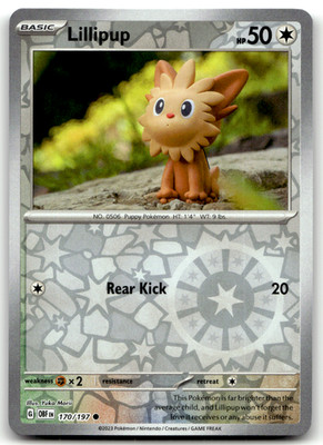 Lillipup Common SV03: Obsidian Flames 170/197 LP