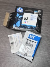 NEW Genuine OEM HP 63 Tri color Ink Cartridge F6U61A - SEALED - NO BOX