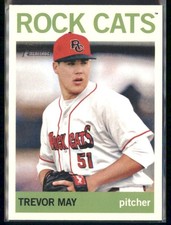 2013 Topps Heritage Minor League Edition - Trevor May #133 (RC)