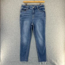 Old Navy 360 Stretch Extra High Rise Rockstar Super Skinny Jeans Womens Size 10