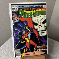 Spider-Woman #3 (Marvel Comics June 1978) Very Good Condition B&B + COMB shippin