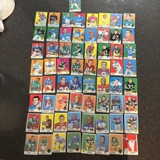 1969 Topps Football Starter Set (65 Cards) EX To EX+(RCs/All-Pros)