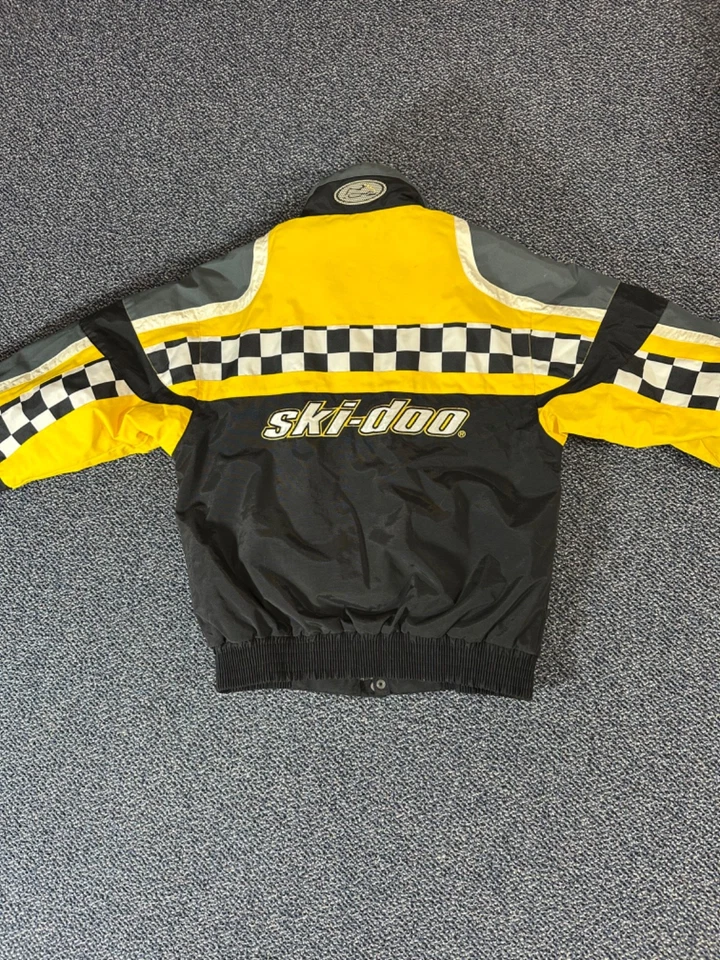 Chaqueta Ski-Doo Team Racing para hombre M moto de nieve Bombardier Sno Gear cremallera completa/a presión Foto 2 de 4