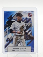 DEREK JETER 2025 TOPPS PRISTINE BLUE #189 YANKEES /75 Q6496