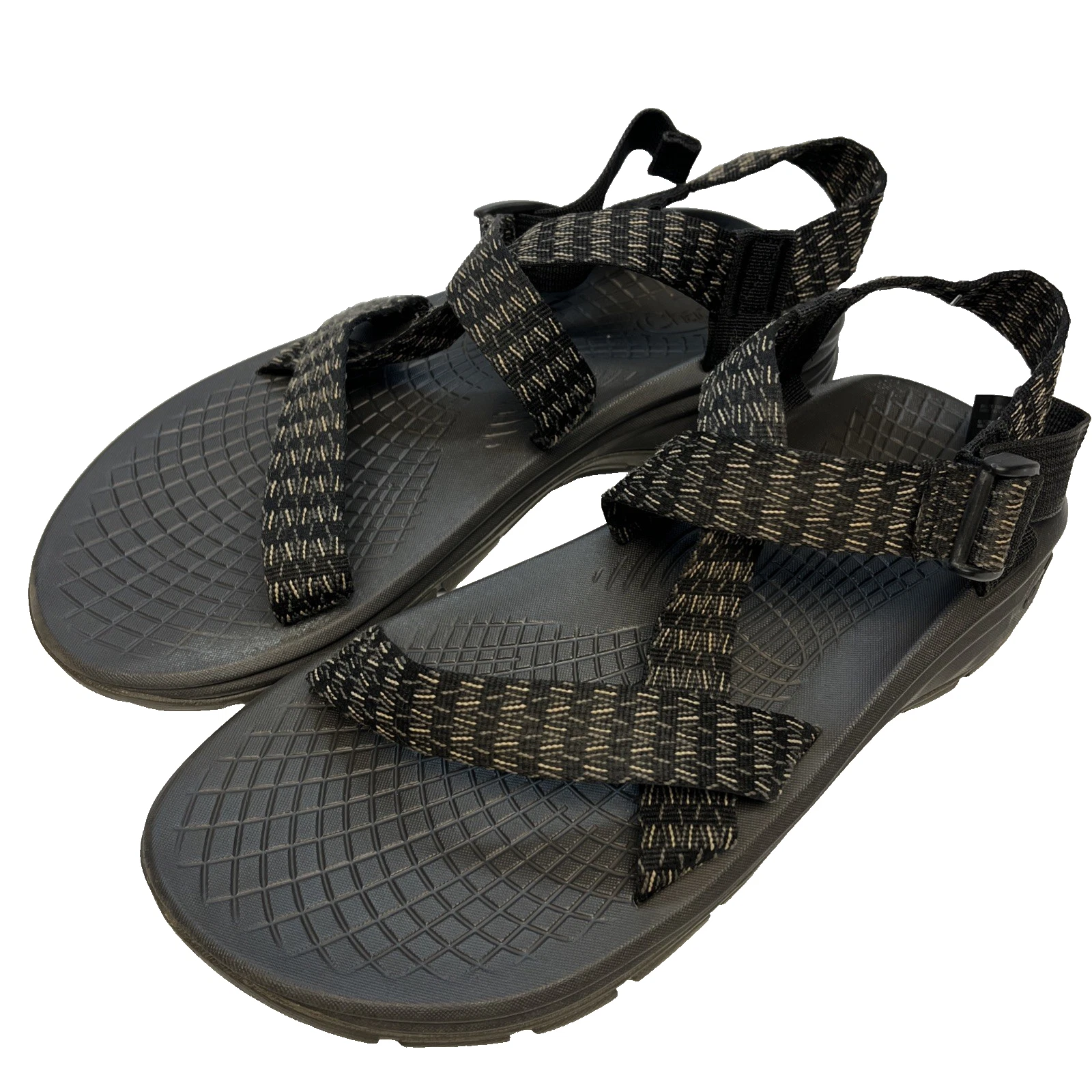 Chaco Z/Volv Sandals Brown/Tan Outdoor Strappy Hiking Trail Sport Mens Size 12