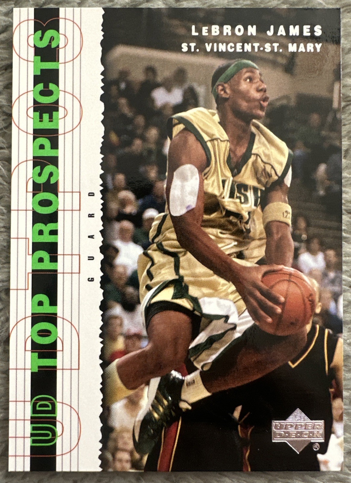 2003-04 Upper Deck UD Top Prospects - LeBron James #3 (RC)