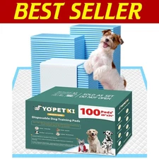 Multi-Purpose Extra Large 100 Count Dog Pee Pads - Ideal for Indoor/Outdoor Use