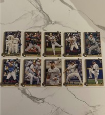 2025 Topps Update Milwaukee Brewers Complete Team Set (10 Cards) Rookie RC