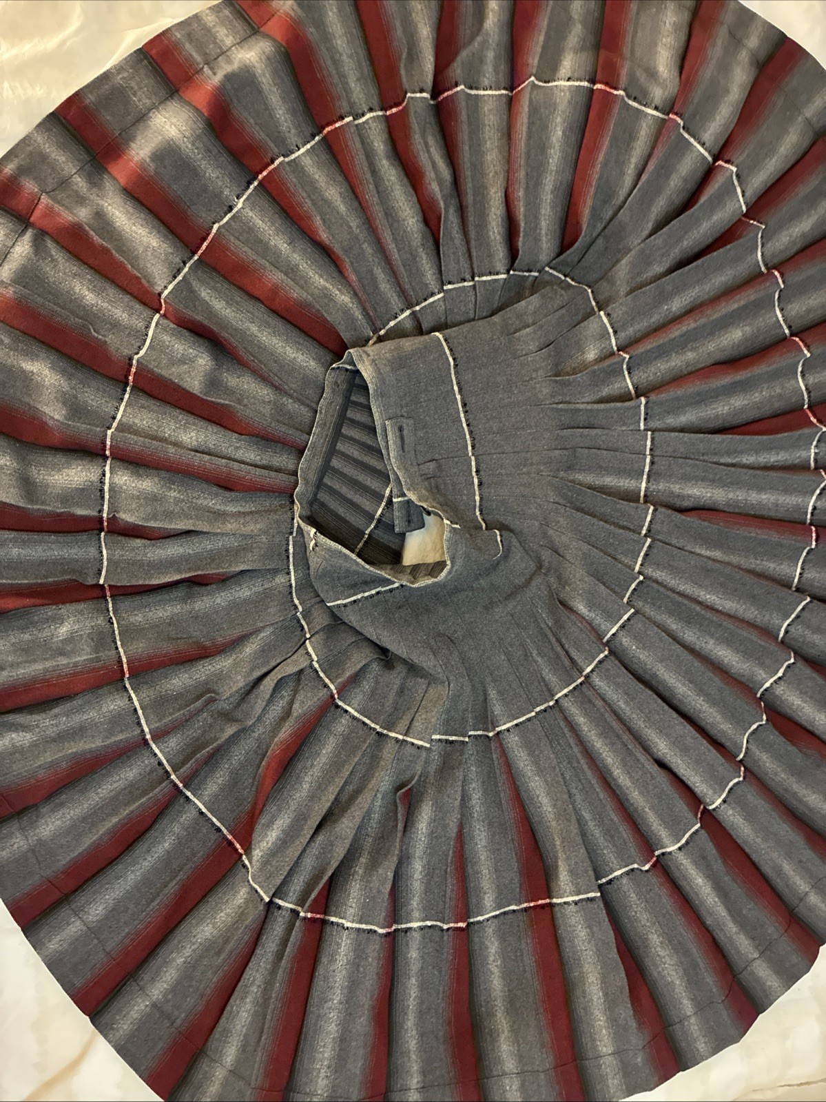 Pendleton Turnabout Reversible Pleated Full Circl… - image 2