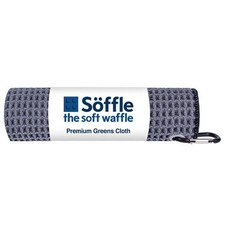 Accelerated Golf Waffle Towel Silver/Black Towel New