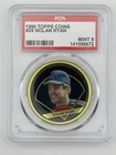 1990 Topps Coins - #25 Nolan Ryan Texas Rangers PSA 9 Texas Rangers