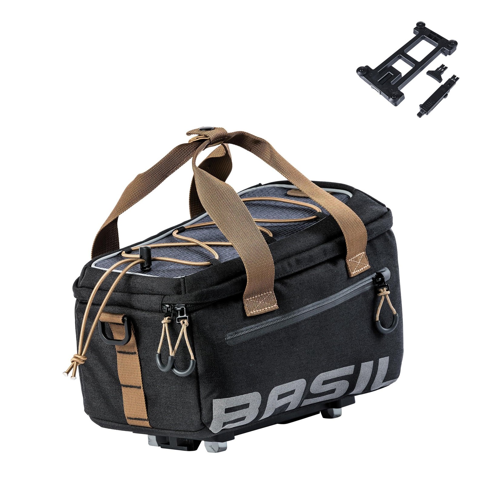 Basil Miles Gepcktrgertasche MIK - 7L SchwarzBlau Wasserdicht Inkl abschl 32490₽