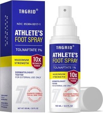 Athletes Foot Treatment Maximum Strength Antifungal Spray Foot Fungus Jock Itch