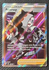 Carte Pokémon Peterson 187/189 Dresseur Full Art - EB03 Ténèbres Embrasées FR