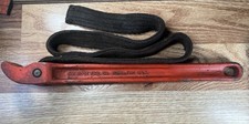 Ridgid No. 2 Adjustable Strap Wrench #31340 Made in USA Ridge Tool