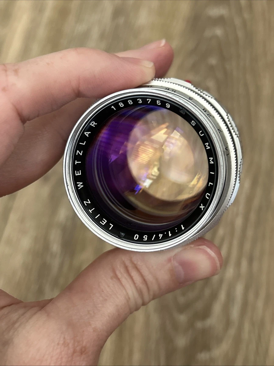 Leica SUMMILUX-M 50mm Focal f/1.4 Camera Lenses for sale - eBay