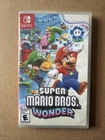 Super Mario Bros Wonder Nintendo Switch Brand New Sealed