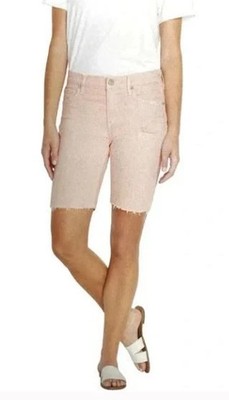 Buffalo David Bitton Women's Distressed Bermuda Shorts Rosay All Day 8/29 /B14
