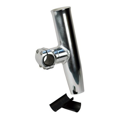 C. E. Smith Adjustable Mid Mount Rod Holder Aluminum 7/8'' or 1'' w/Sleeve &amp...