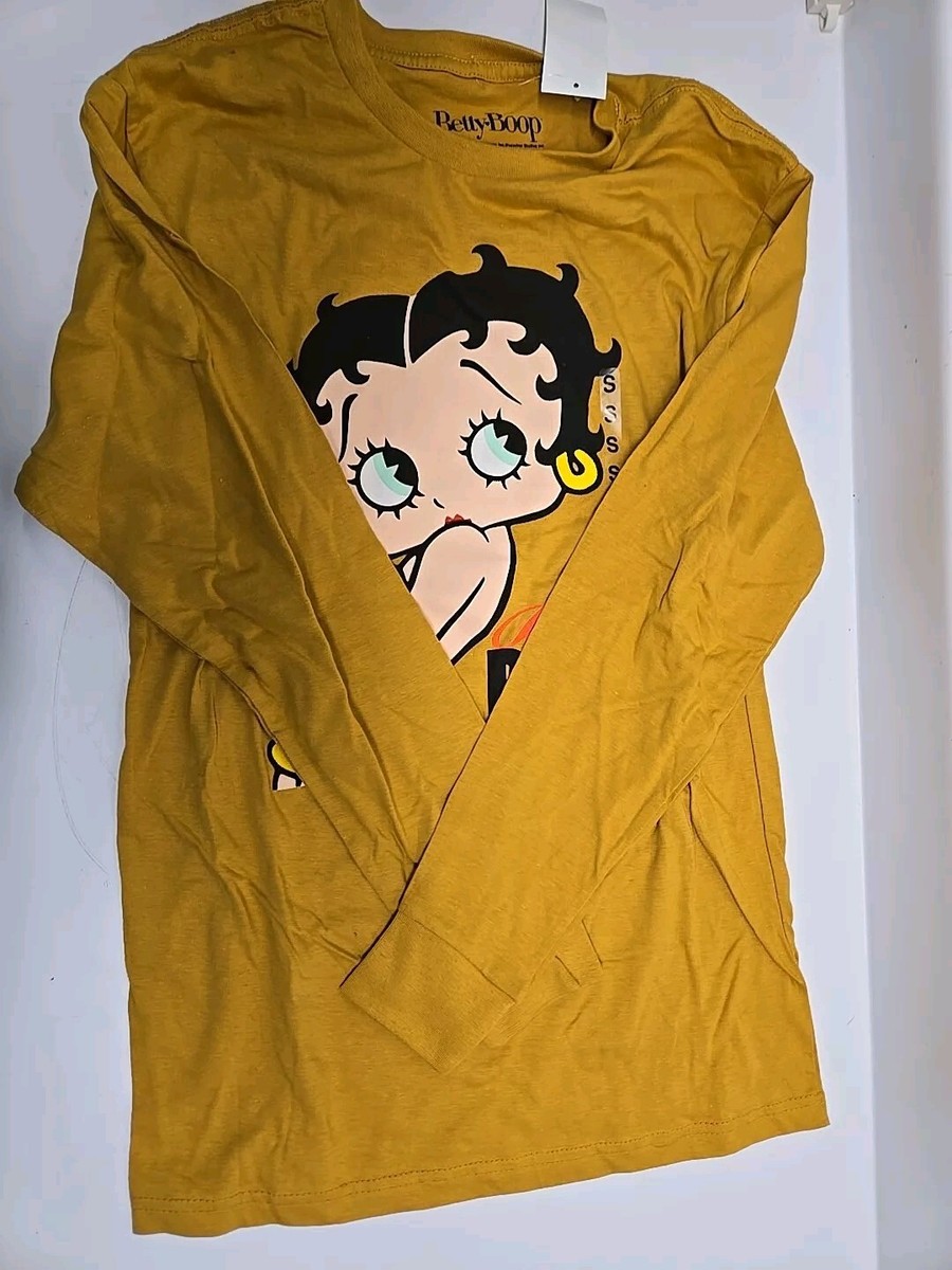 CASTEL BAJEC Betty Boop イエローシャツ CASTEL BAJEC Betty Boop イエローシャツ