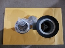 Unbranded 1 1/2" Bathtub Drain Strainer with Plug, Brushed Nickel