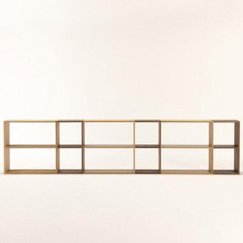 MUJI Stacking Shelf Wide Add-On 2-Tier Additional Parts Oak Wood 31.3x11.2x32.1" - Picture 4 of 4