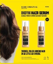 Babe Original Densifying Hair Serum- 2 Pack 1.76 oz - HEALTHIER LOOKING HAIR