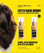 Babe Original Densifying Hair Serum-  2 Pack 1.76 oz  - HEALTHIER LOOKING HAIR