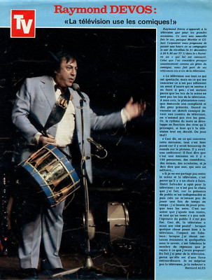 Coupure de presse Clipping 1979 Raymond Devos   (1 page)