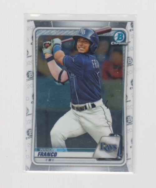 2020 Bowman Chrome Wander Franco BCP-1 Rays | eBay