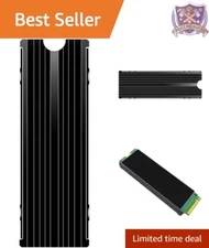 M.2 2280 SSD Cooler with Thermal Pad - Perfect for PS5/PC, Double-Sided Design
