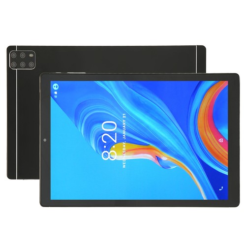 Black 10.1in Tablet For 12.0 5G WiFi 6GB 128GB Front 2MP Rear 5MP 1 Part - Picture 2 of 12