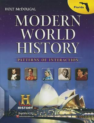 Holt McDougal Modern World History Patterns Of Interaction Florida Edition 2013