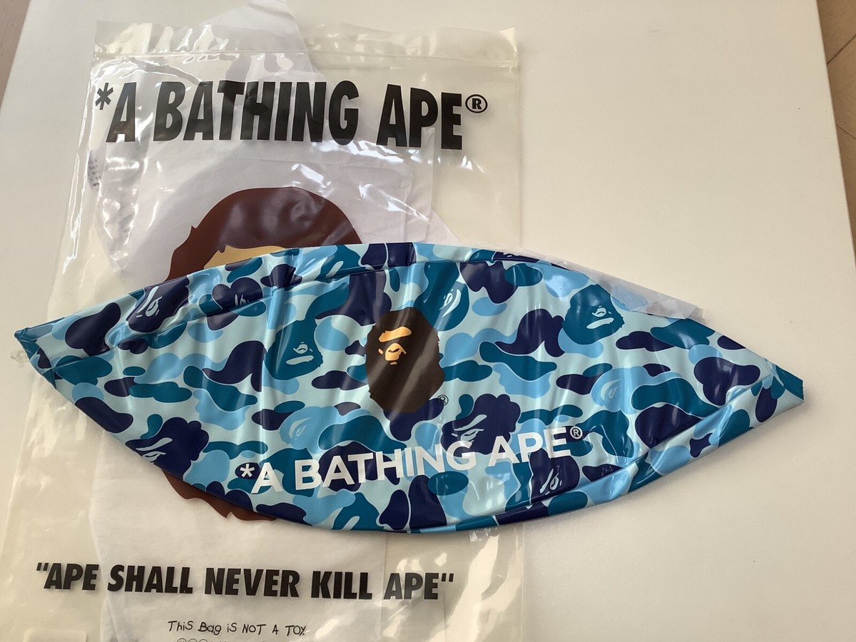 Authentic a bathing ape bape abc camo beach ball blue new