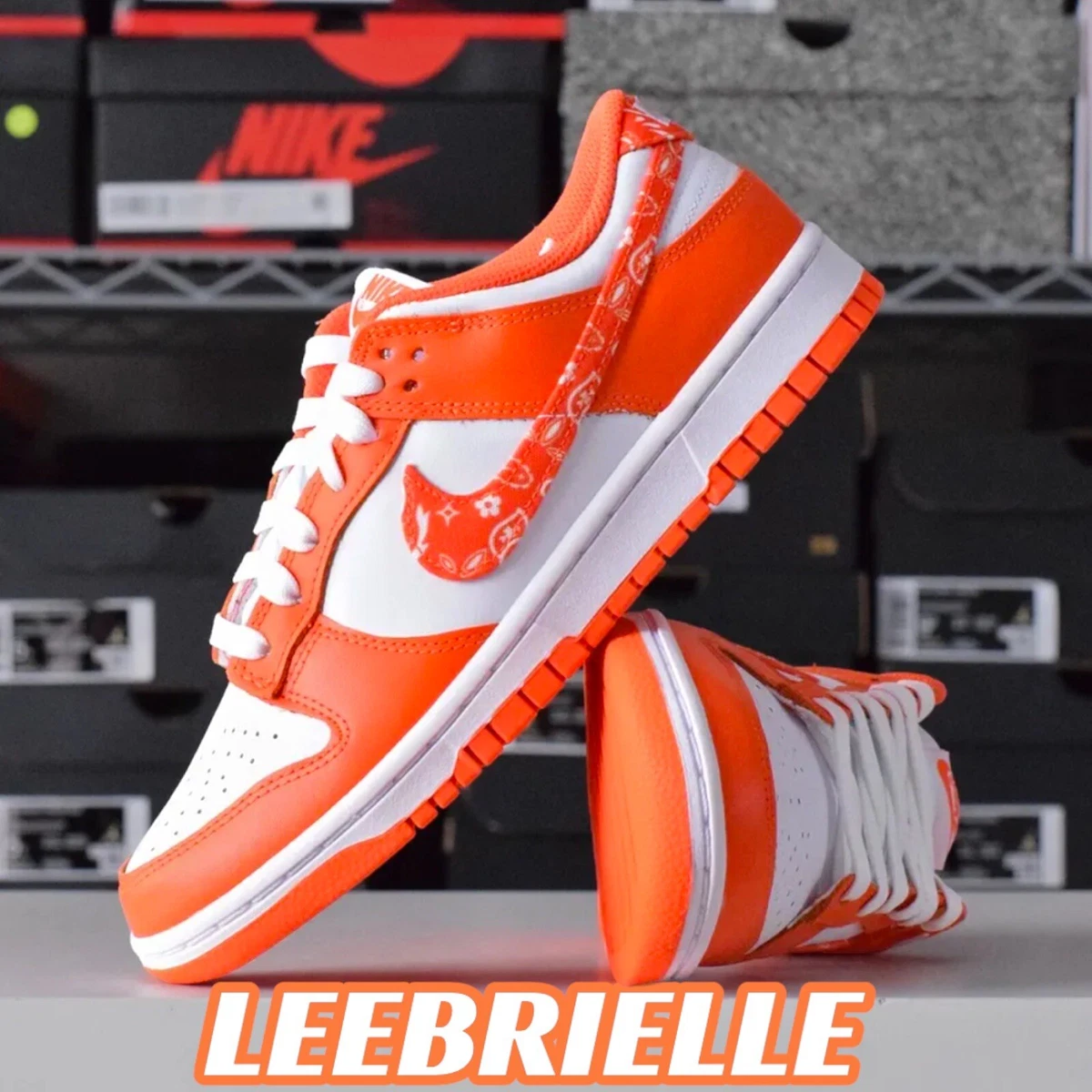 Nike Dunk Low Essential Orange Paisley DH4401-103