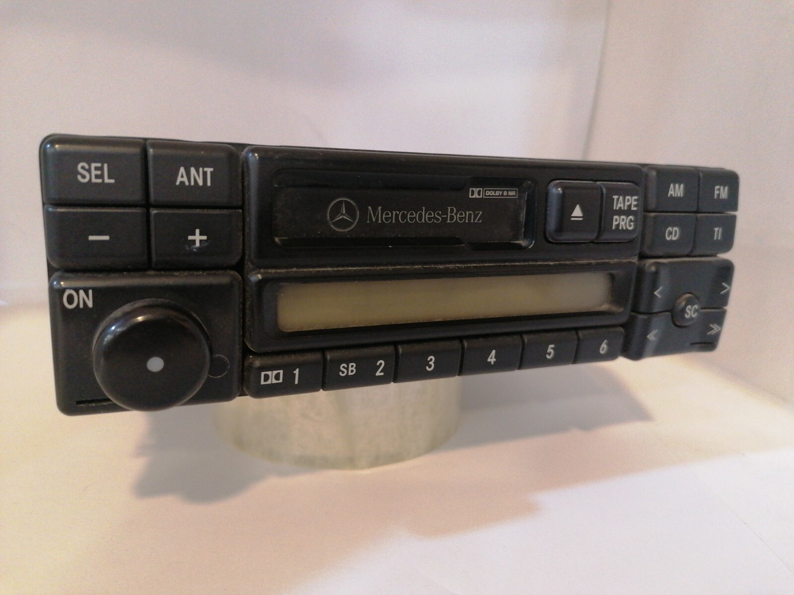 Radio MERCEDES S-class W140 C140 A0038206186 Display Malfunction 