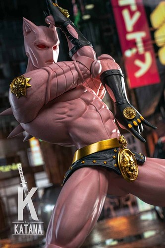 KATANA Toys 1/6 Killer Queen Statue for KT001B Kira Yoshikage Model Toy - Picture 3 of 7
