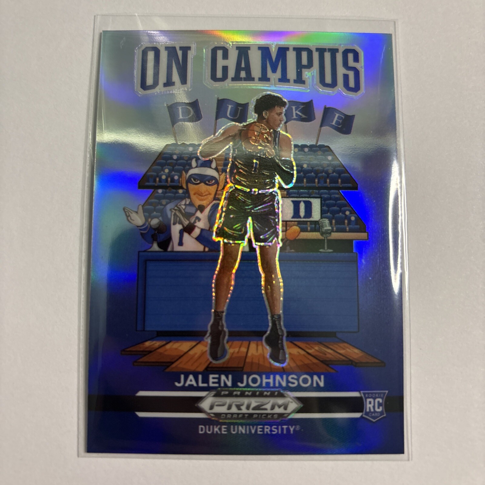 2021-22 Panini Prizm Draft Picks - On Campus #7 Jalen Johnson (RC)