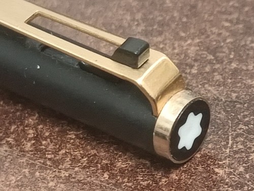 NUEVO DE STOCK MONTBLANC BALLPIX 784 BOLÍGRAFO GT PALANCA DE EMPUJE MECANISMO DE ACCIÓN EN CAJA - Imagen 3 de 6