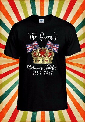 The Queen`s Jubilee 1952-2022 Herren Damen Trägershirt Tank Top Unisex T-Shirt 2817