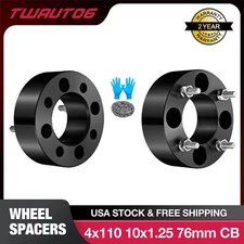 2PCS 2" | 4x110 Wheel Spacers For Honda Rancher 350 400 420 Recon 250 Rincon 650